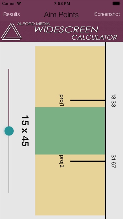 Alford Widescreen Calculator