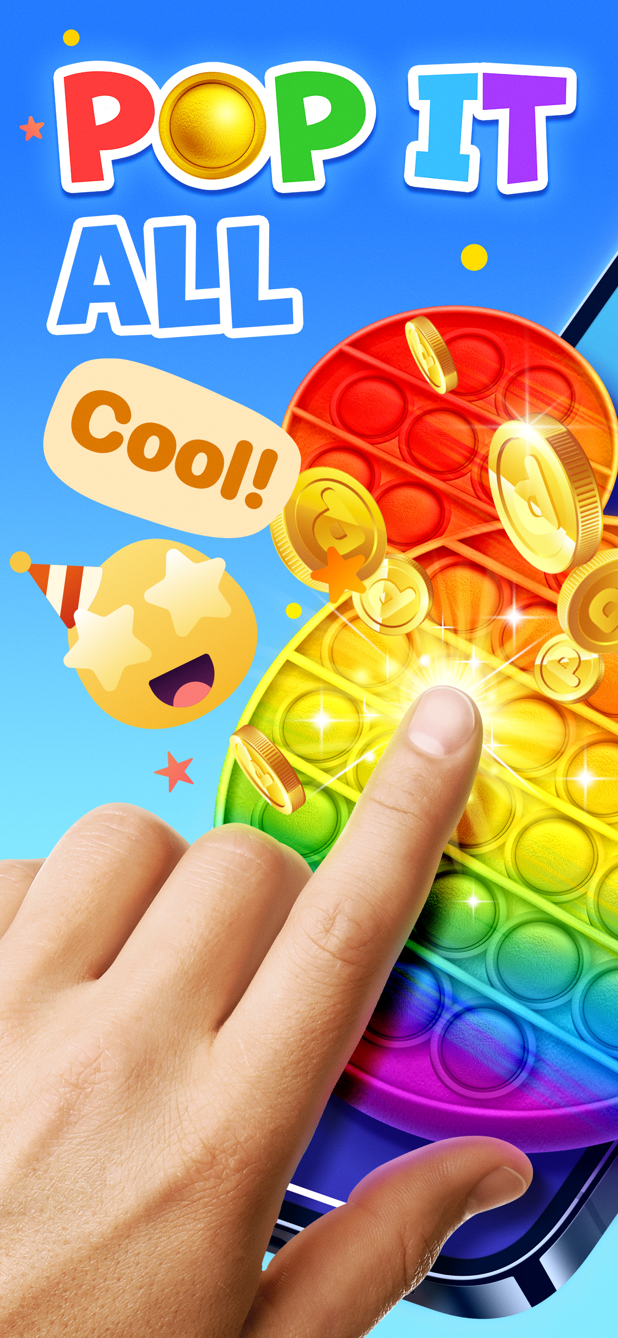 Pop it Game - Fidget Toys 3D