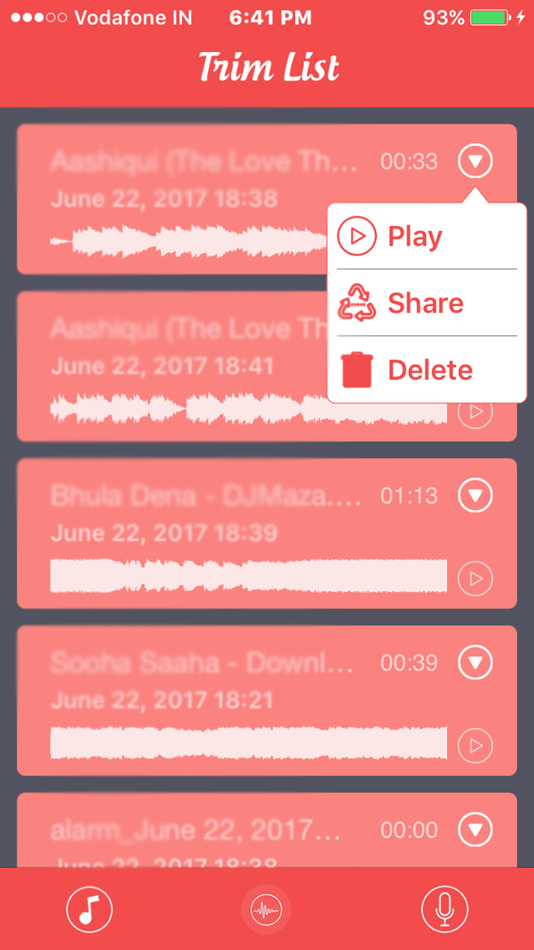 #4. PlayEasy - Trim & Merge Audio (iOS) Podle: Nitin Gohel