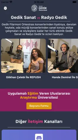 Game screenshot İstanbul Gedik Üniversitesi apk