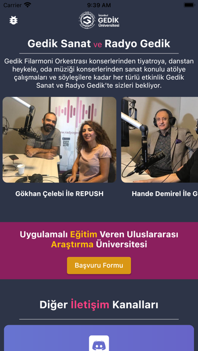 İstanbul Gedik Üniversitesi Screenshot