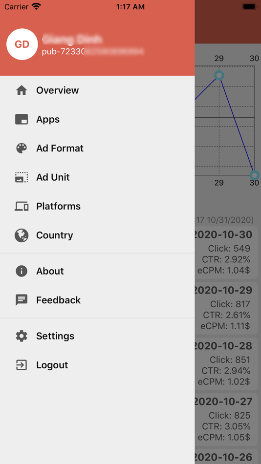#8. Ads Earnings for Admob (iOS) 由: Giang Dinh Van