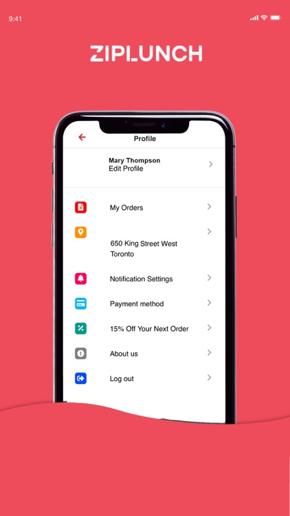 ZipLunch screenshot-3