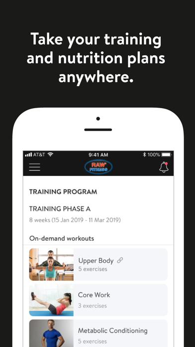 OU Raw Fitness Screenshot