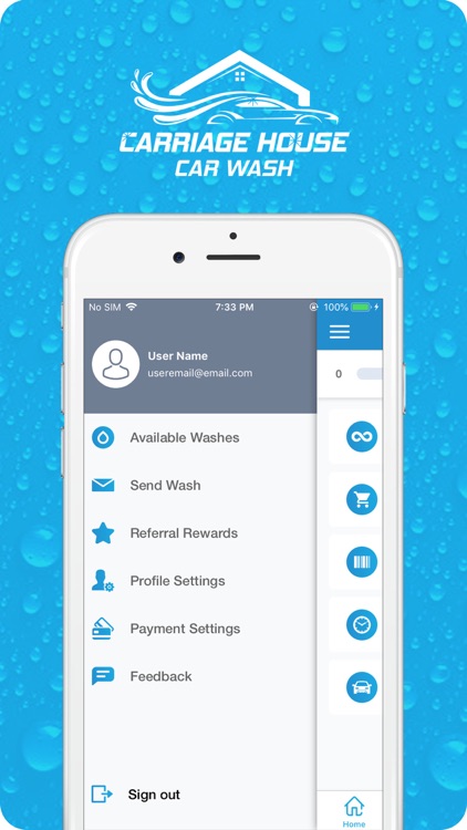 Carriage House Car Wash App