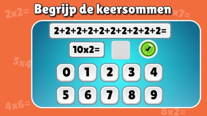Tafels oefenen - leren rekenen Screenshot