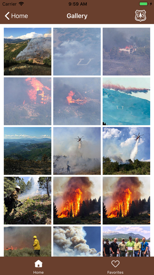 #5. Uinta-Wasatch-Cache NF (iOS) Podle: US Forest Service