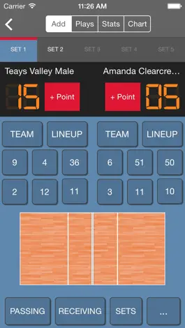 Game screenshot DS Volleyball Statware mod apk