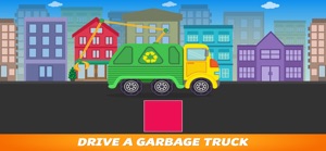 Learning Shapes Garbage Truck screenshot #2 for iPhone