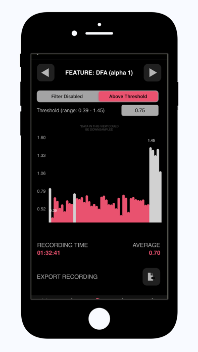 Screenshot #3 pour Heart Rate Variability Logger
