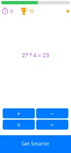 Math Games - Mental Arithmetic screenshot #4 for iPhone