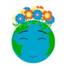 Green Earth Day Animated Emoji - iPadアプリ