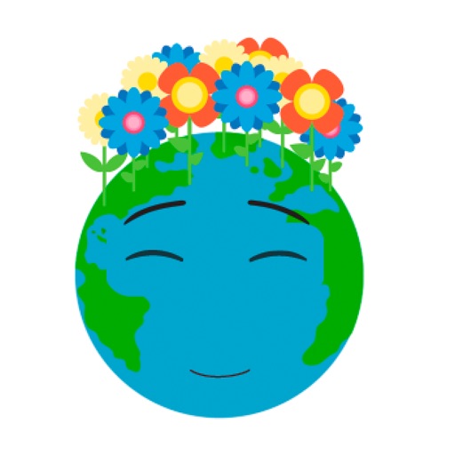 Green Earth Day Animated Emoji icon