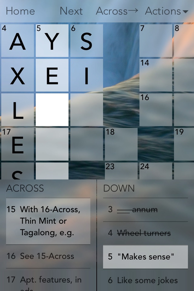 Crossword Puzzles! screenshot 2