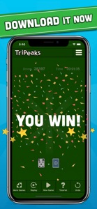 TriPeaks - Classic Solitaire screenshot #5 for iPhone