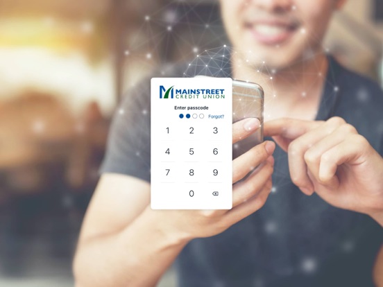 Mainstreet Credit Union iPad screenshot 2 - Finance app