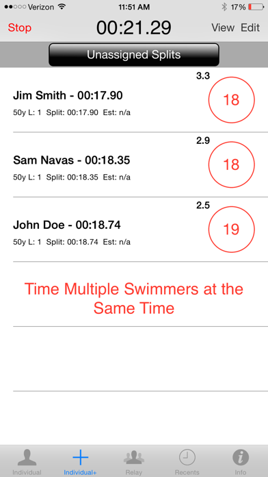 StopWatch For Swimmingのおすすめ画像3