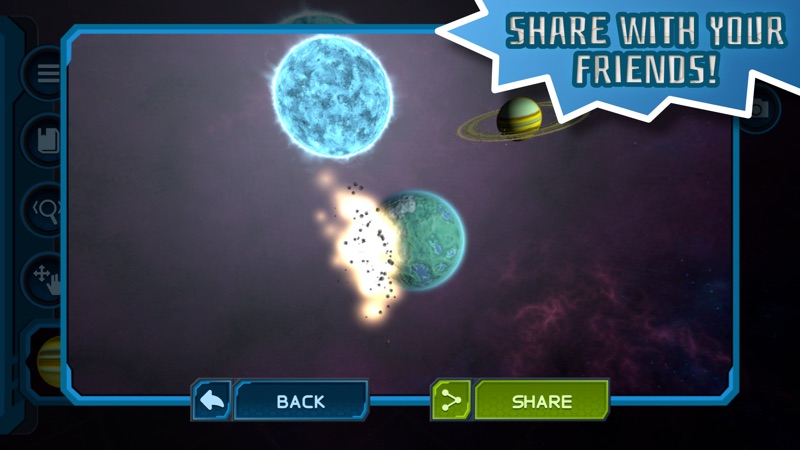 Pocket Galaxy: Gravity Sandbox screenshot 5