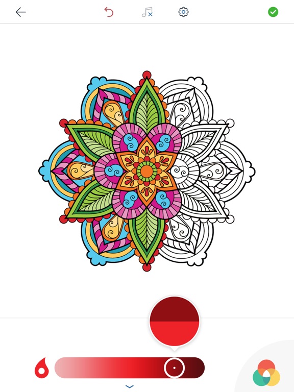 Screenshot #6 pour Livre de Coloriage Mandala