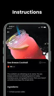 bartender app - drink recipes iphone screenshot 3