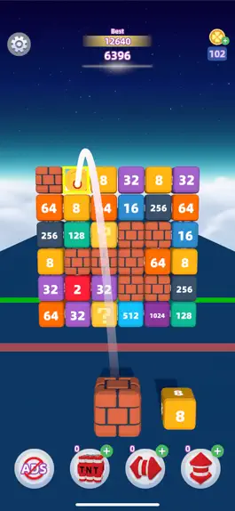 Game screenshot Great 2048 Wall 3D hack