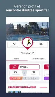 padel passion.be iphone screenshot 3