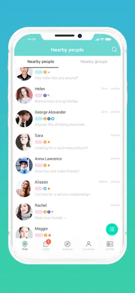 Game screenshot SayHi Chat - Meet New People mod apk