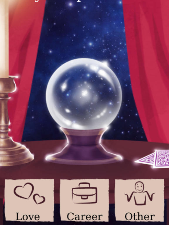 CrystaBall Predictions iPad screenshot 2 - Entertainment app