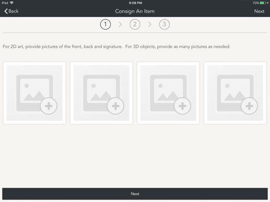 Stack's Bowers Galleries iPad screenshot 4 - Shopping app