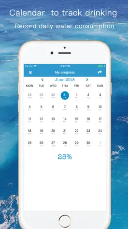 Game screenshot Water Tracker - health remind apk