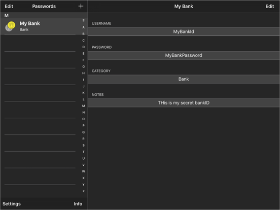 Screenshot #5 pour Password Safe-Store