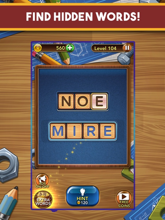 Screenshot #6 pour Word Zone: Word Games Puzzles