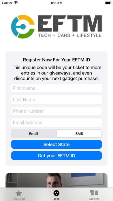 EFTM Screenshot
