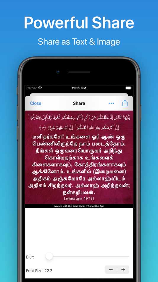 #3. The Tamil Quran (macOS) 由: Ahamed Saifudeen