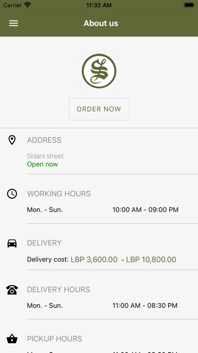 Socrate Restaurant Screenshot