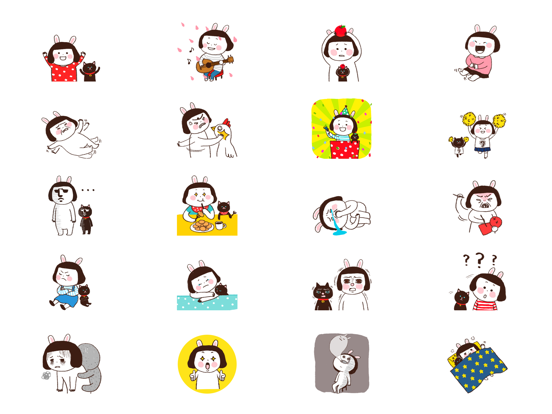 Screenshot #4 pour Cool girl Rabbitami