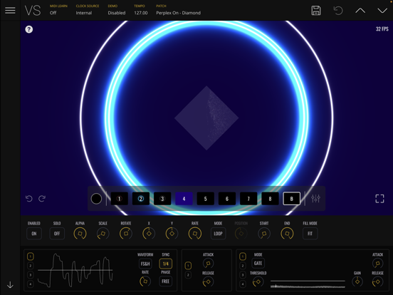 Screenshot #2 for VS – Visual Synthesizer