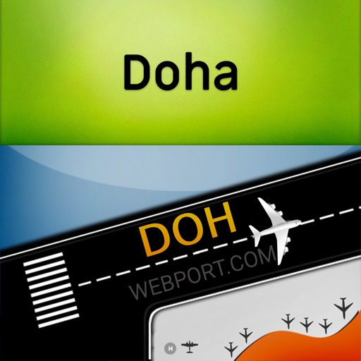 Doha Airport Info DOH + Radar icon