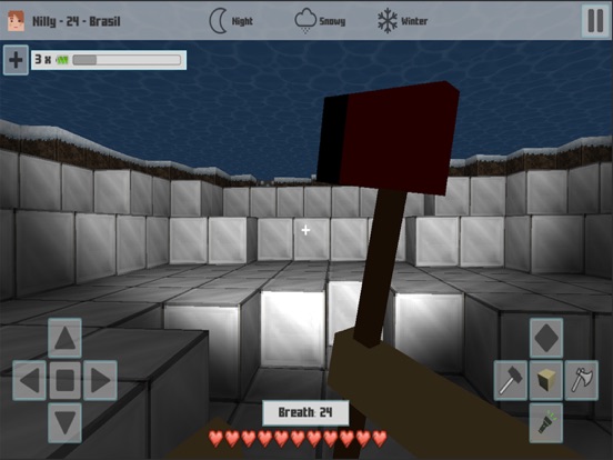 Screenshot #5 pour Cubes Craft Winter