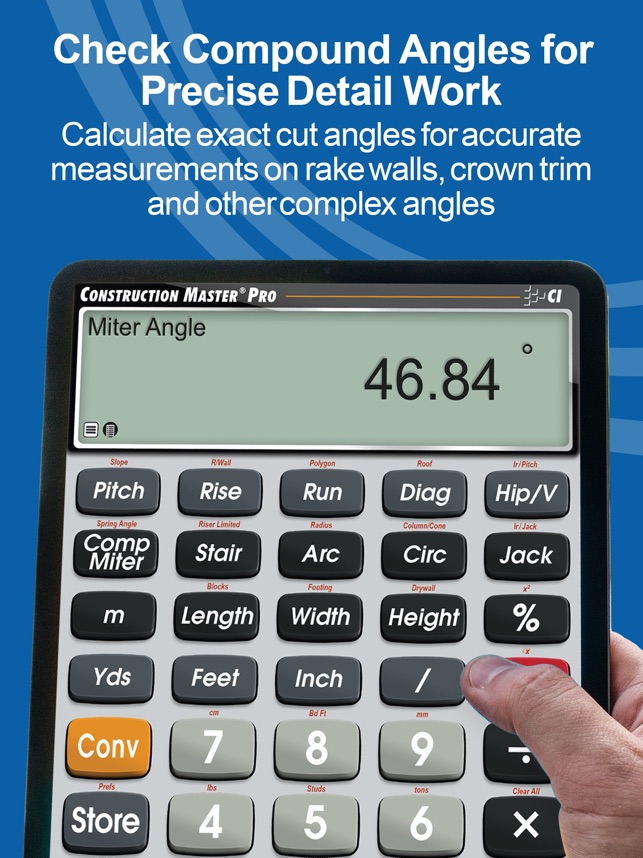 Construction Master Pro Calc on the App Store