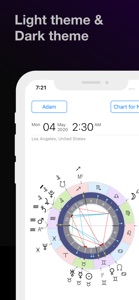 Time Nomad Astrology Charts screenshot #3 for iPhone