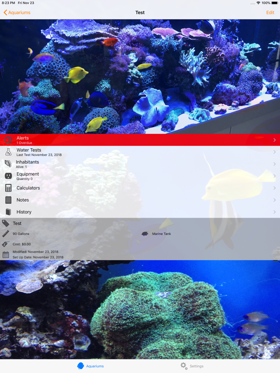 Screenshot #4 pour aquaPlanner