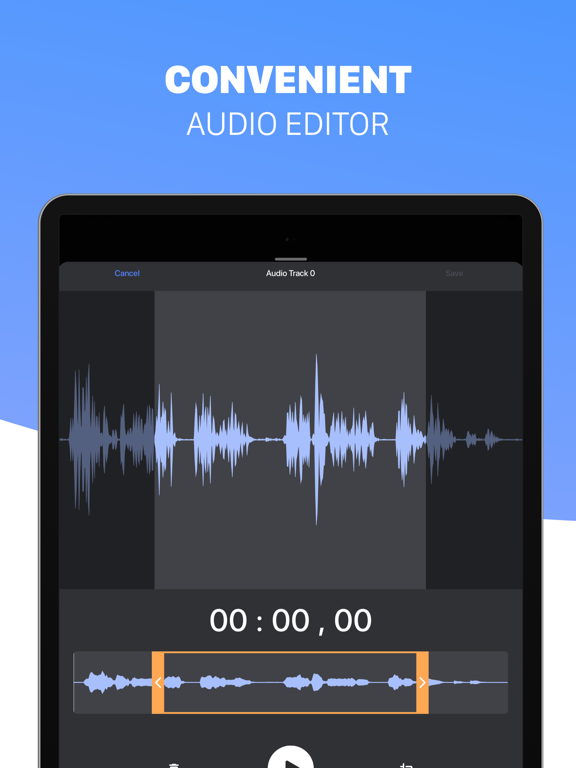 Screenshot #6 pour Dictaphone-Voice recorder HD