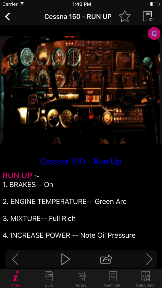 #5. Cessna 150 Checklist (iOS) 来自: Raj Kumar