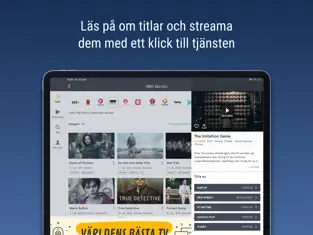 Screenshot 4 tv.nu: Streaming- & TV-guide iphone