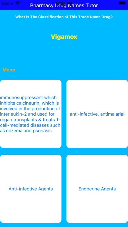 Pharmacy Drug Names Tutor screenshot-4