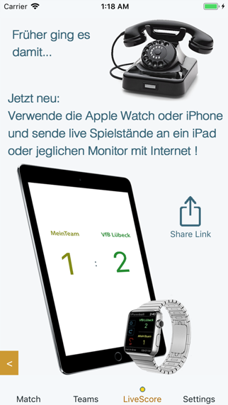 Fussball Live Screenshot