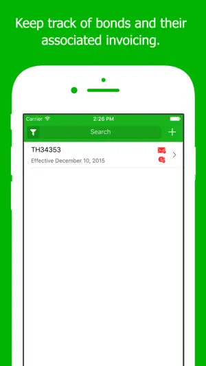 Surety Bond Tracker screenshot 1