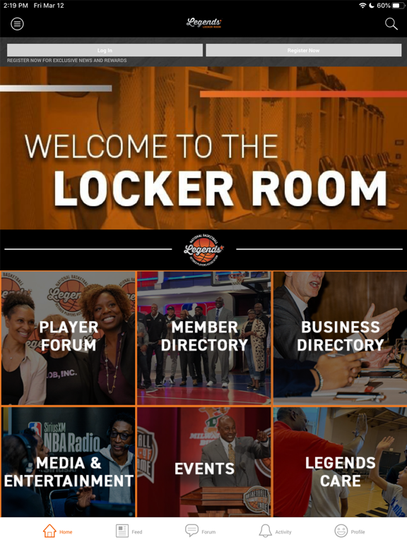 Screenshot #4 pour NBRPA Legends Locker Room
