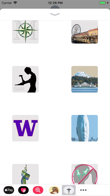 Seattle Stickies for iMessage screenshot-3